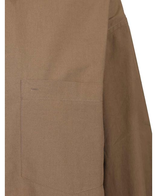 Matteau Brown Relaxed Shirt