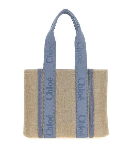 Chloé Blue Medium Shopping Bag