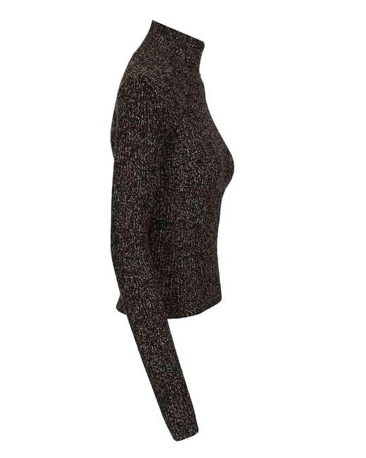 Max Mara Black Turtleneck Sweater