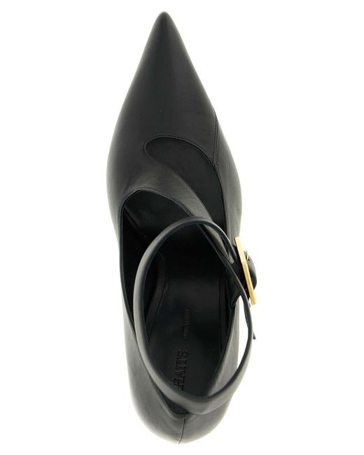 Khaite Black Sloan Pumps