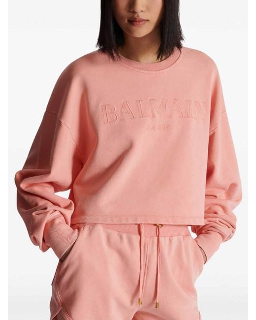 Balmain Pink Sweaters