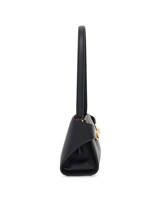 Ferragamo Black Hug East-West Shoulder Bag