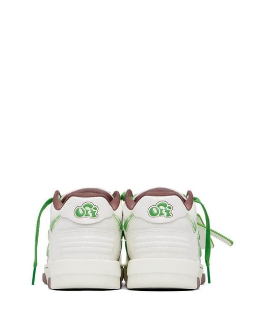 Off-White c/o Virgil Abloh Green Out Of Office And Sneakers