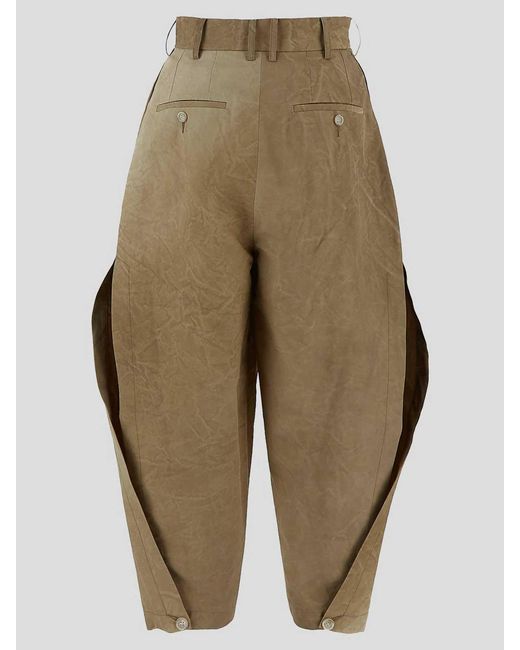 Uma Wang Green Balloon Trouser
