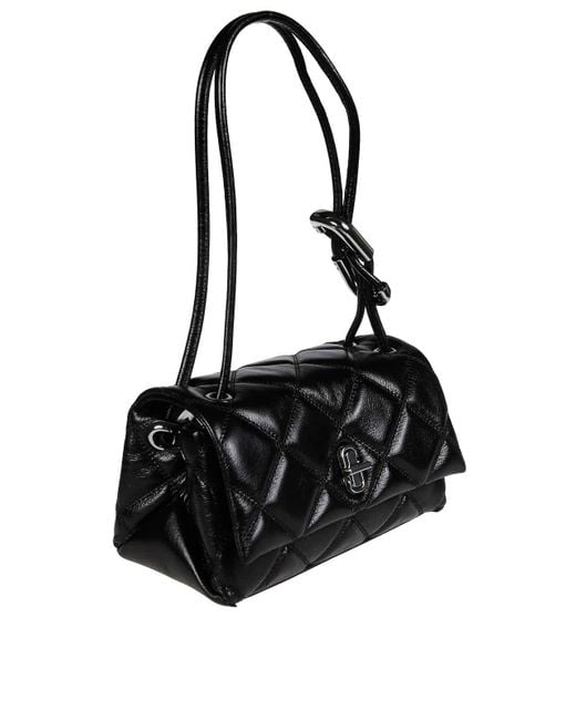 Marc Jacobs Black The Minio Dual Shoulder Bag