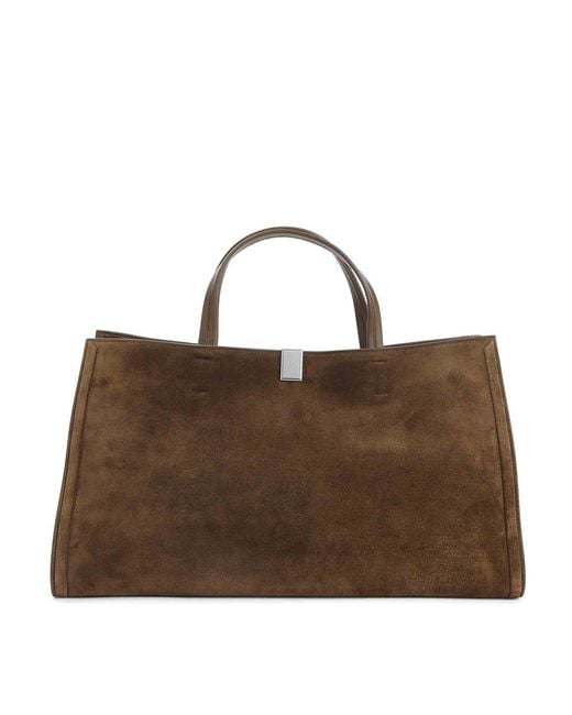 Kit Cabas Mediple A Tracolla di Phoebe Philo in Brown