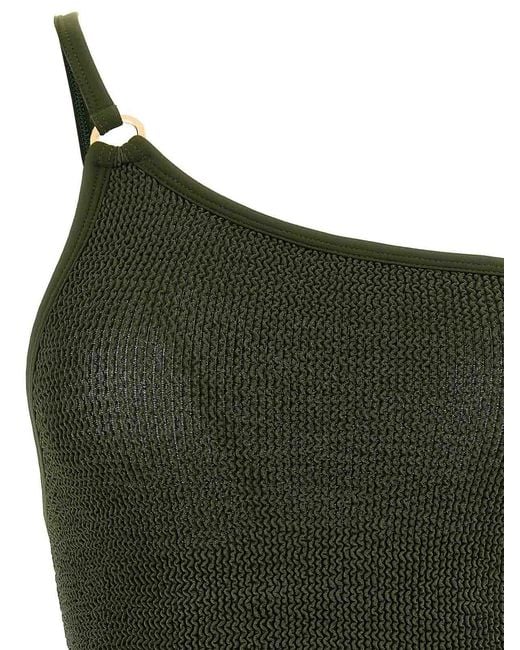 Hunza G Green Clara' One-Piece Swimsuit