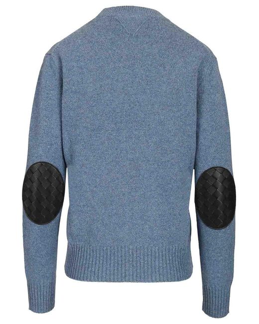 Bottega Veneta Blue Cashmere Sweater