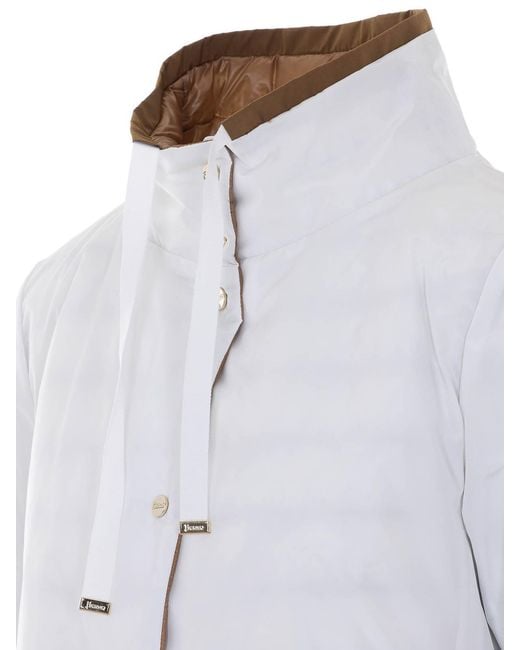 Herno White And Down Jacket