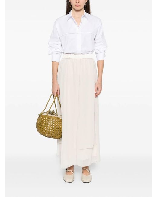 Peserico White Casual Jacket