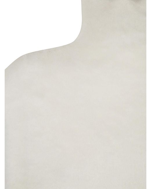 Marni White Brushed Mini Dress