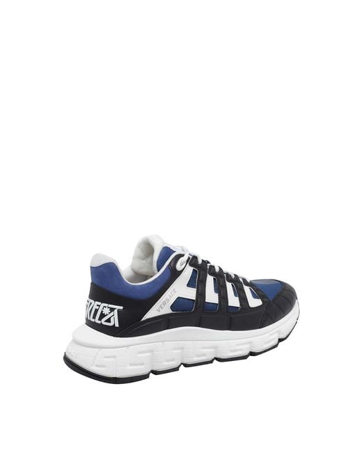Versace Blue Trigreca Sneakers for men
