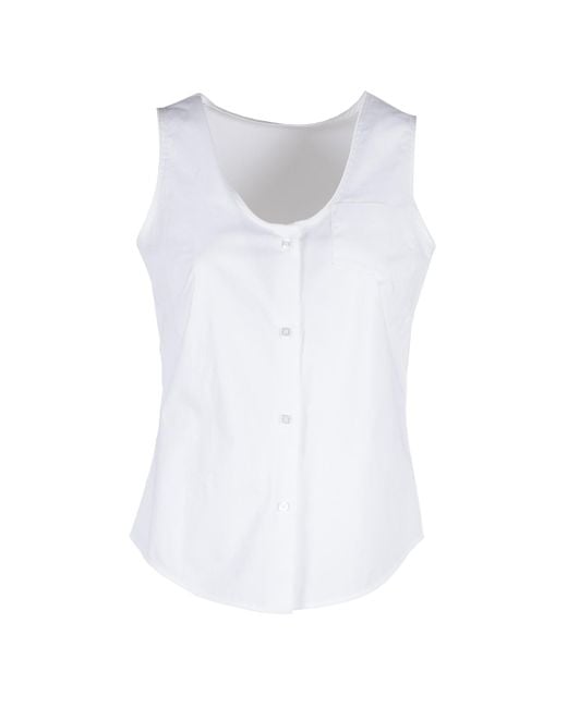Vivetta White Twin Set Mani Shirt