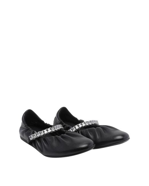 Jimmy Choo Black Jade Ballets