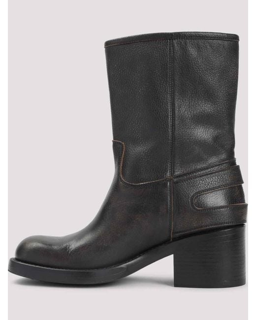 Chloé Black Dakota Boots