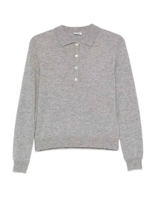 Aspesi Gray Polo Shirt
