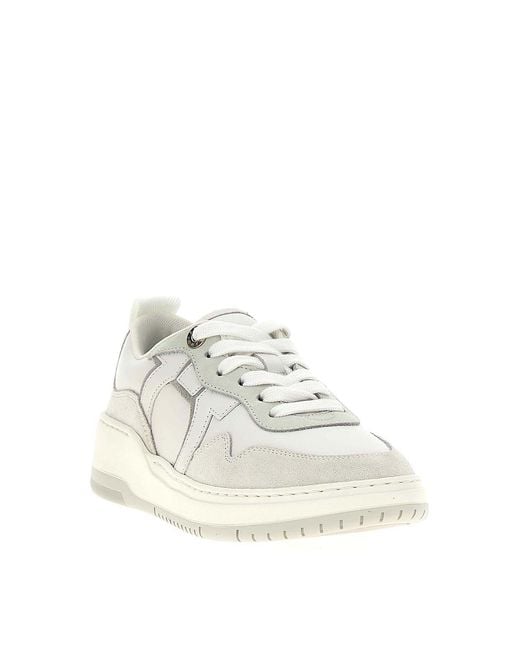 Ferragamo White Trainers