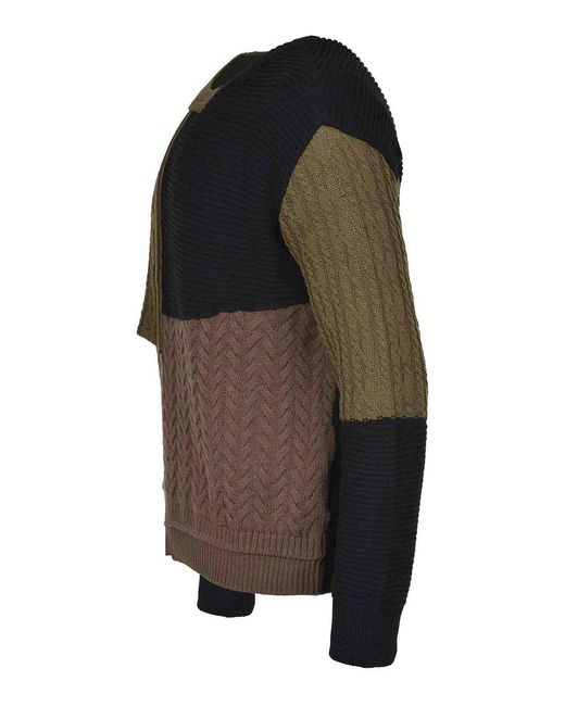 ANDERSSON BELL Gray Sweater Made Of Wool Blend for men