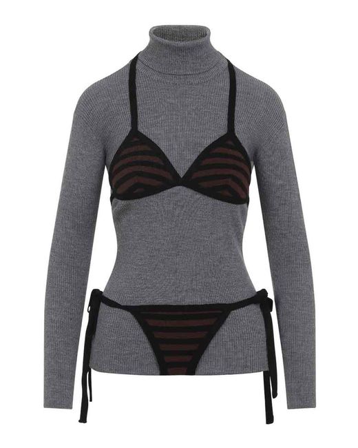 Moschino Black Turtleneck