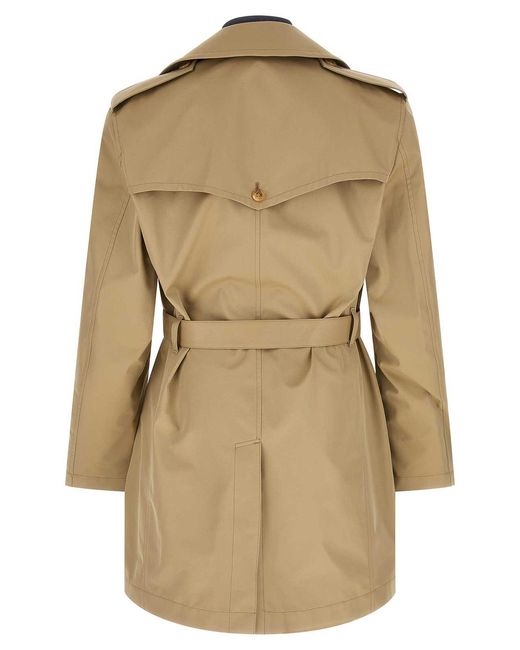 Junya Watanabe Natural Denim Insert Trench Coat for men