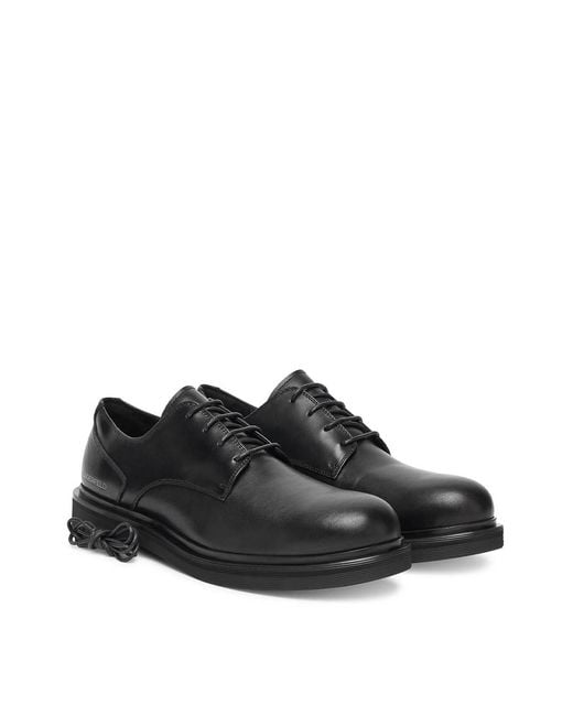 Karl Lagerfeld Black Kingston Derby Lace for men