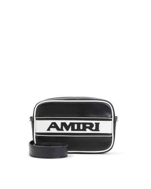 Amiri Black Sport Camera Case for men
