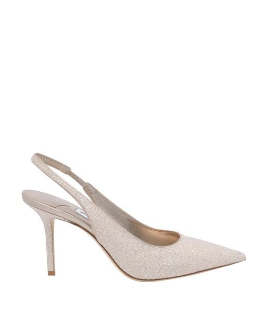 Jimmy Choo White Love Pumps