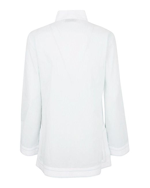 Tory Burch White Cotton Tory Tunic