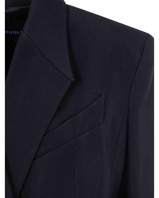 Mugler Blue Parka & Duffle