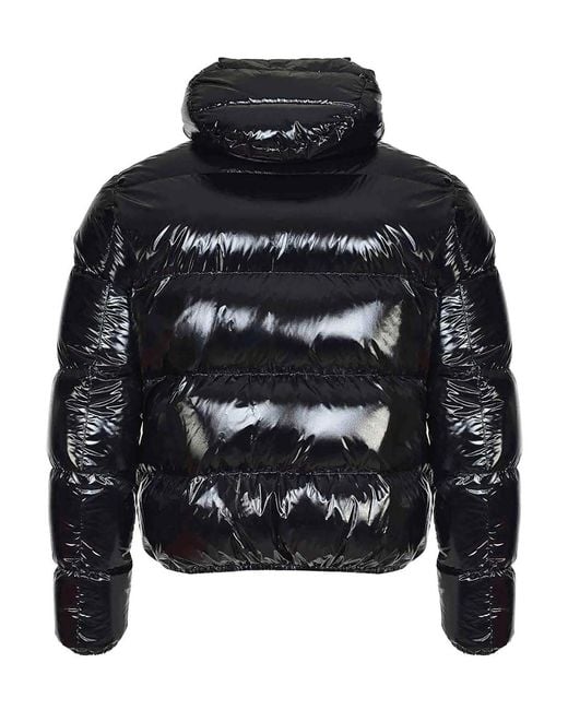 Herno Black Down Jacket Made Of Polyamide for men