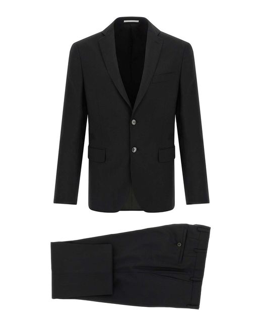 Pal Zileri Black Suit for men