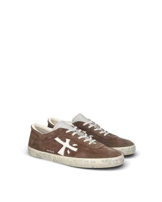 Premiata Brown Sneakers for men
