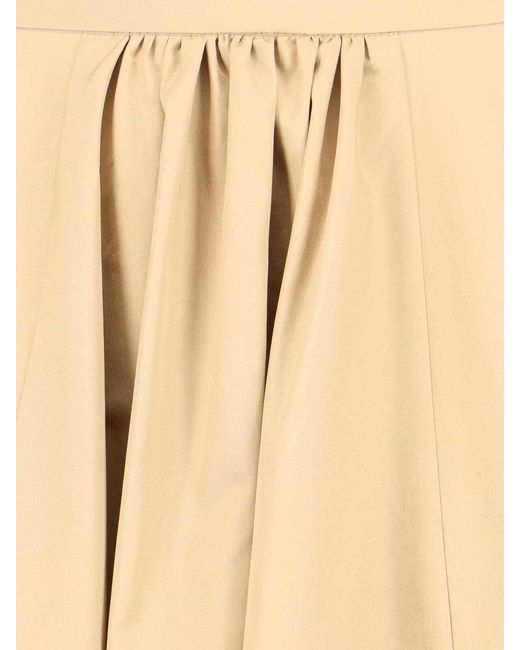 Aspesi Natural Midi Skirt