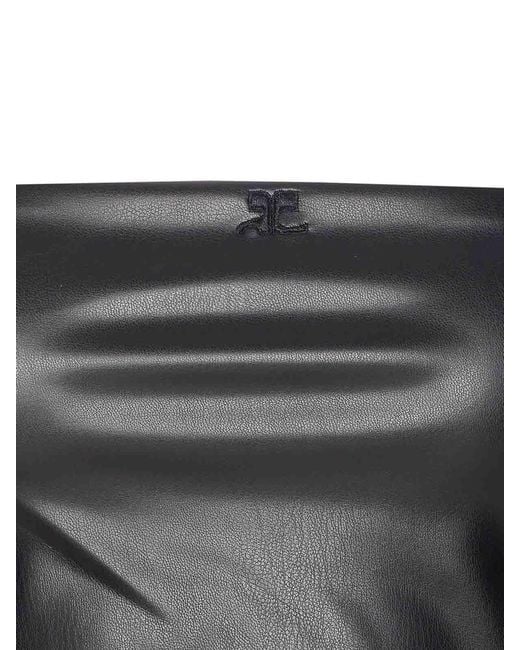 Courreges Black Bustier Lingerie Dress