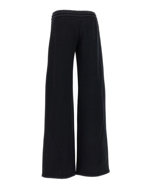 Off-White c/o Virgil Abloh Black Round Joggers