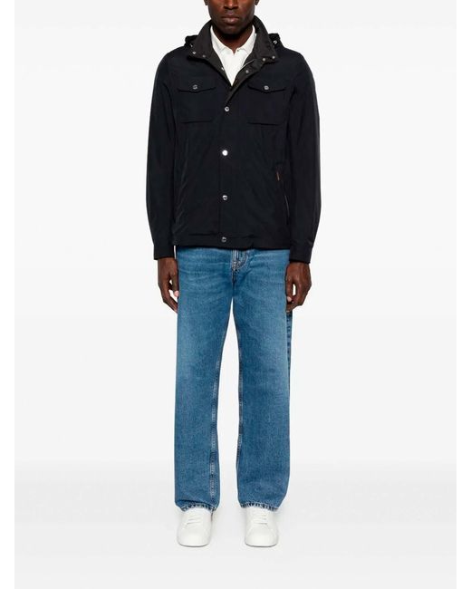 Moorer Black 'Fenzi' Jacket for men