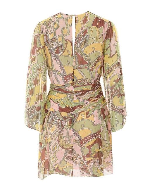 Rixo Natural Clove Dress