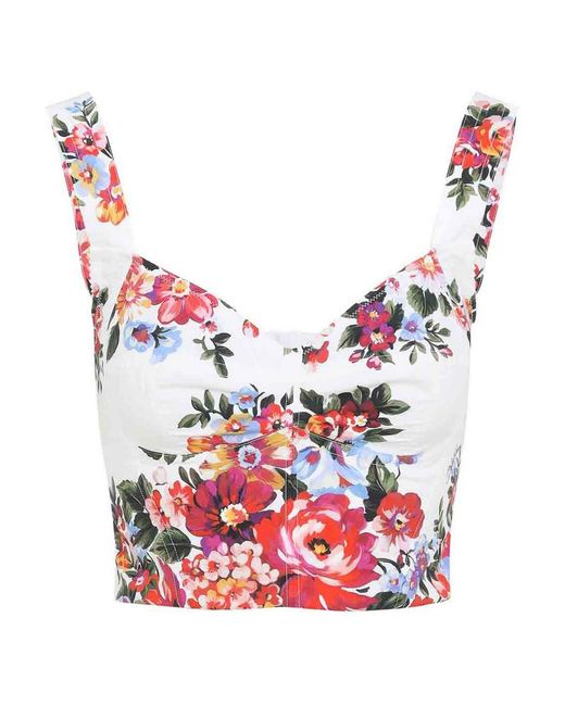 Dolce & Gabbana Pink Cotton Top
