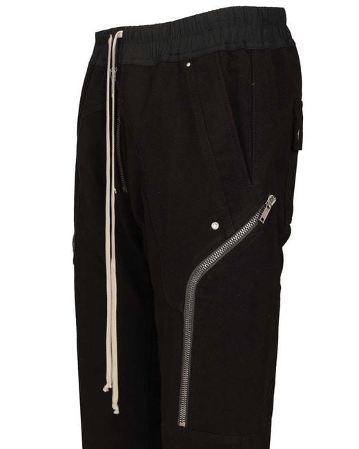 Rick Owens Black Heizer Cargo for men