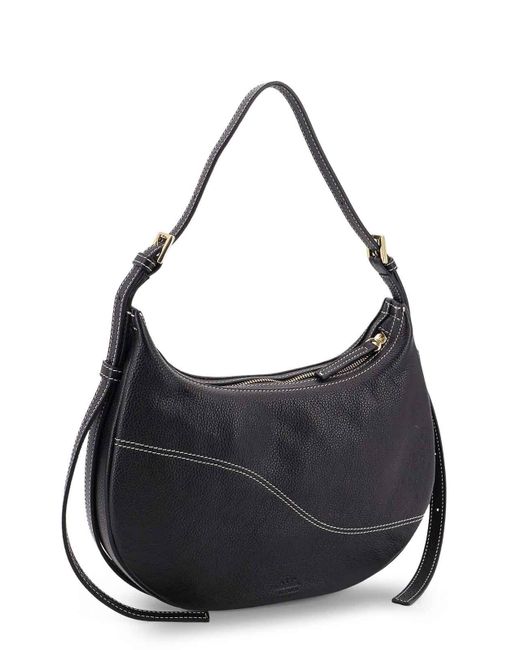 Atp Atelier Black Shoulder Bag For Leather For Leather