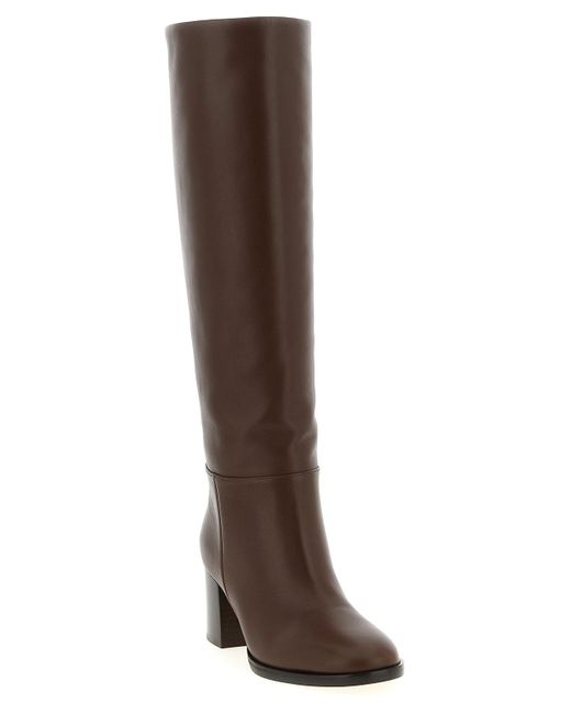 Gianvito Rossi Brown Santiago Boots