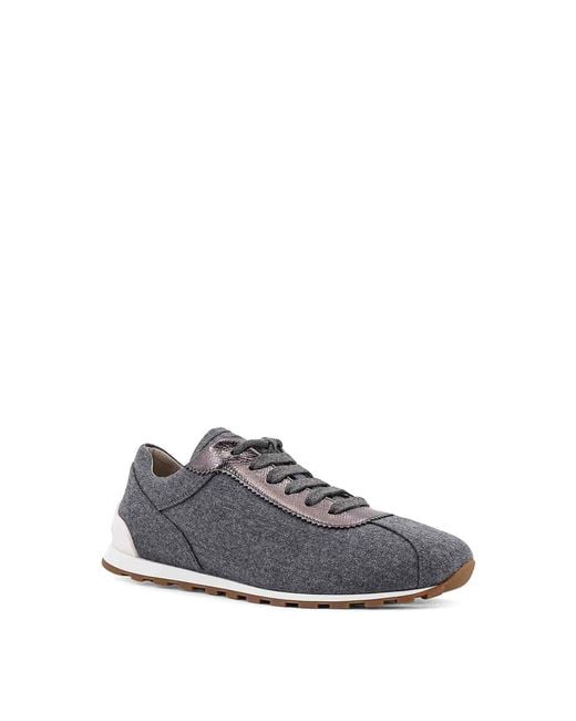 Brunello Cucinelli Gray Sneakers