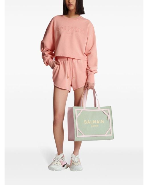 Balmain Pink Sweaters