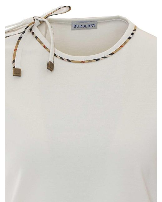 Burberry White T-Shirt