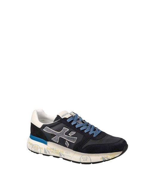Premiata Blue Sneakers Blu for men