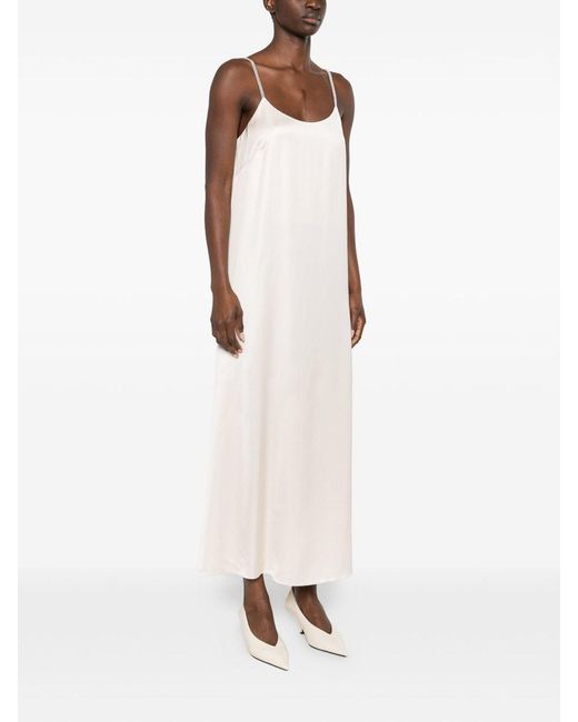 Peserico White Maxi Dress
