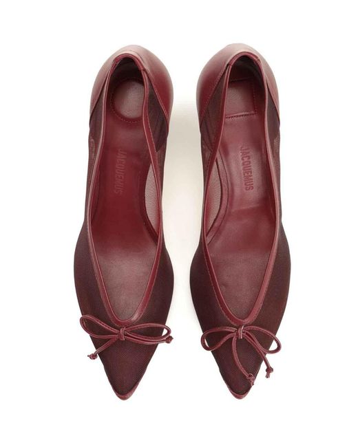 Jacquemus Pink Dãcolletã Tourni