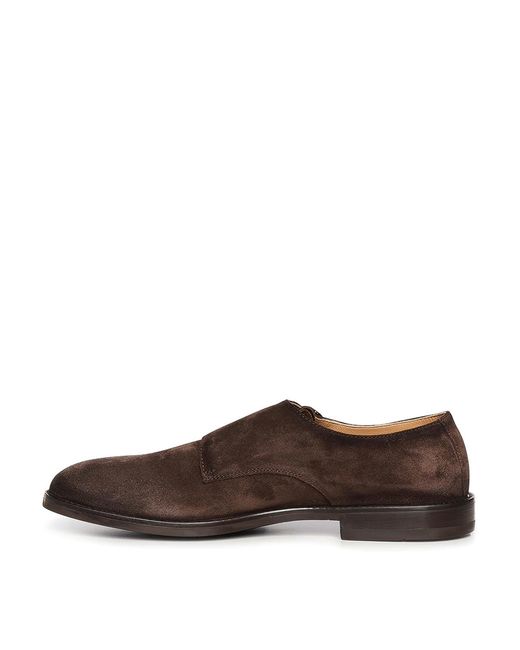 Alexander Hotto Brown Suede Loafers for men