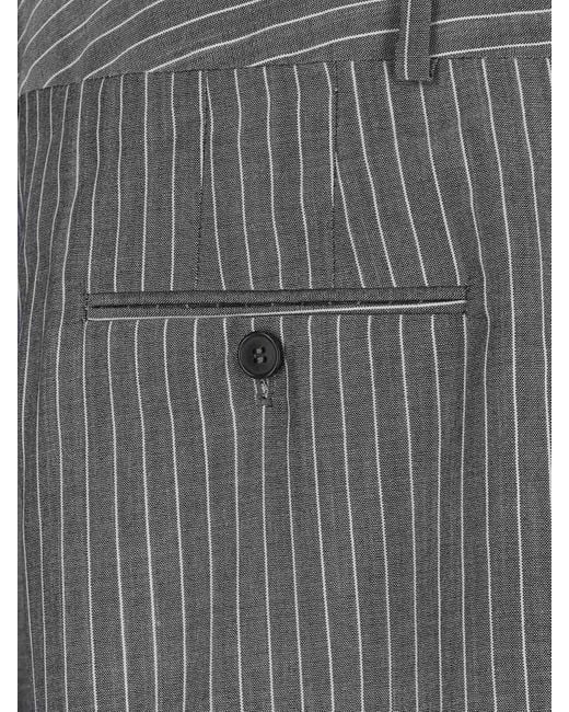 Hed Mayner Gray Large Trousers for men