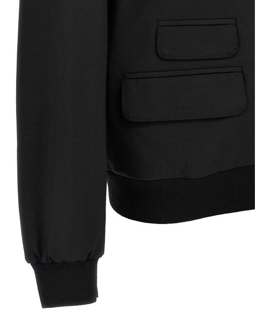 DSquared² Black Chic Worsted Cardigan for men